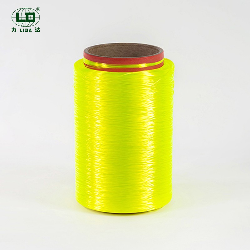 Quae sunt applicationes industriae Semi Dull Nylon 6 Dope Filamentum Dyed Yarn